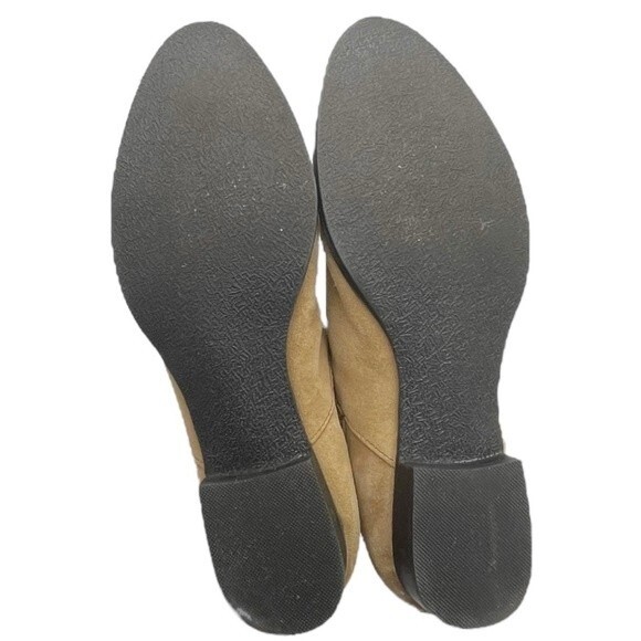 Jack Rogers Pippa Suede Chelsea Boot Oak Leather Pull-On Bootie Women’s Size 9 - Picture 15 of 16